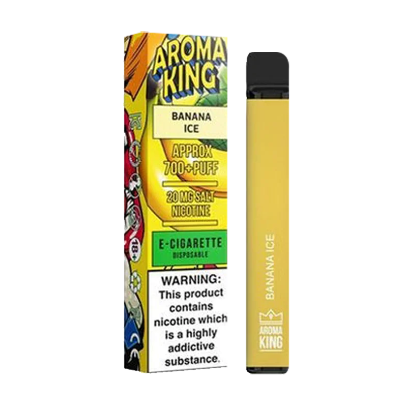 Banana Ice Aroma King 700 Disposable Vape