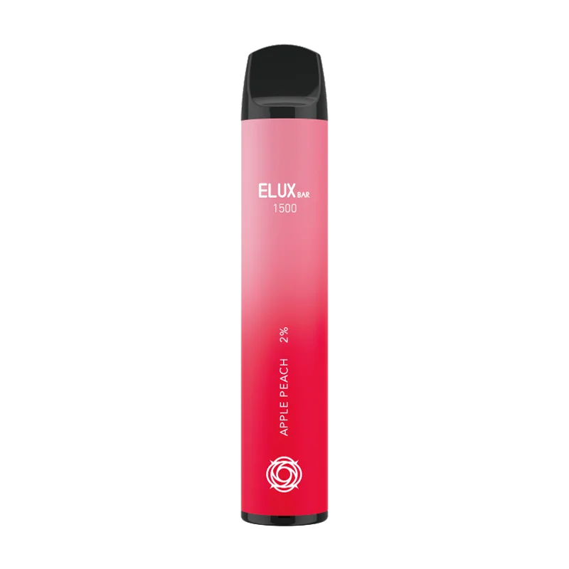 Product Variant Image Of Apple Peach Elux Bar 1500 Disposable Vape Product Variant Image Of Apple Peach Elux Bar 1500 Disposable Vape