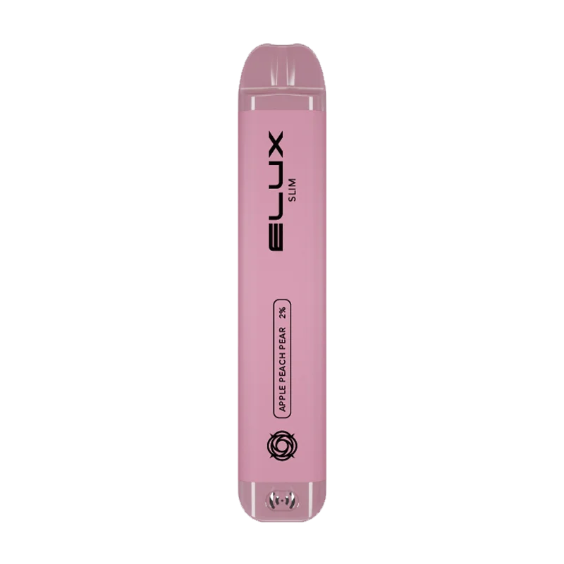 Product Variant Image Of Apple Peach Pear Slim Disposable Vape by Elux Product Variant Image Of Apple Peach Pear Slim Disposable Vape by Elux