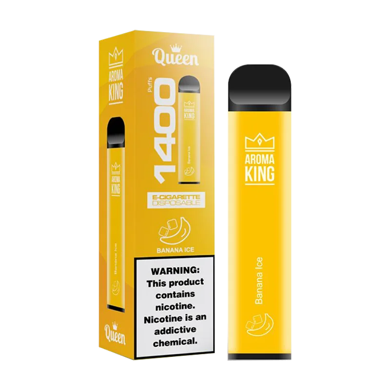 Product Variant Image Of Banana Ice Aroma King Queen Disposable Vape Product Variant Image Of Banana Ice Aroma King Queen Disposable Vape
