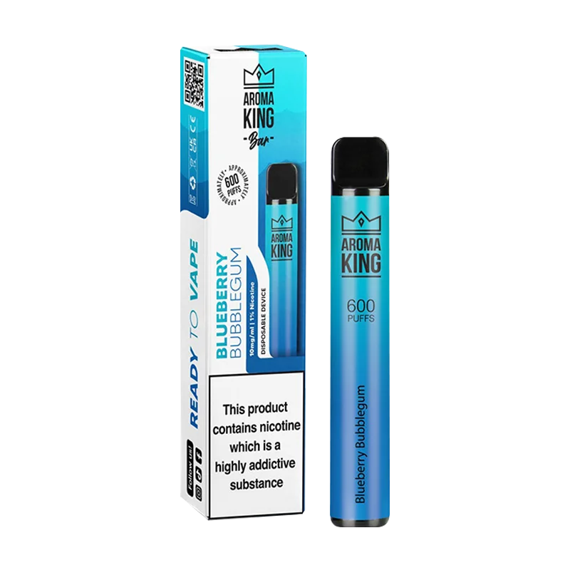 Product Variant Image Of Blueberry Bubblegum Aroma King Classic Disposable Vape Product Variant Image Of Blueberry Bubblegum Aroma King Classic Disposable Vape