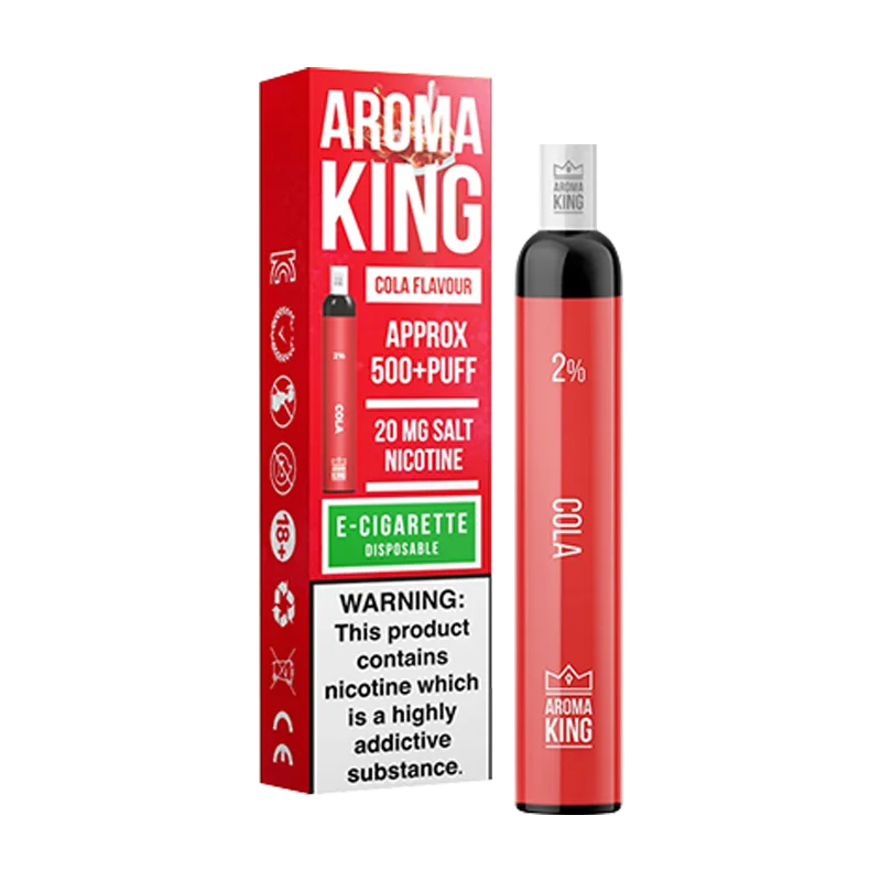 Product Variant Image Of Cola Aroma King Regular Disposable Vape Product Variant Image Of Cola Aroma King Regular Disposable Vape