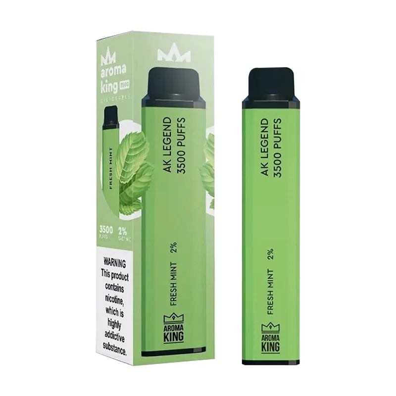 Product Variant Image Of Fresh Mint Legend 3500 Disposable Vape by Aroma King Product Variant Image Of Fresh Mint Legend 3500 Disposable Vape by Aroma King