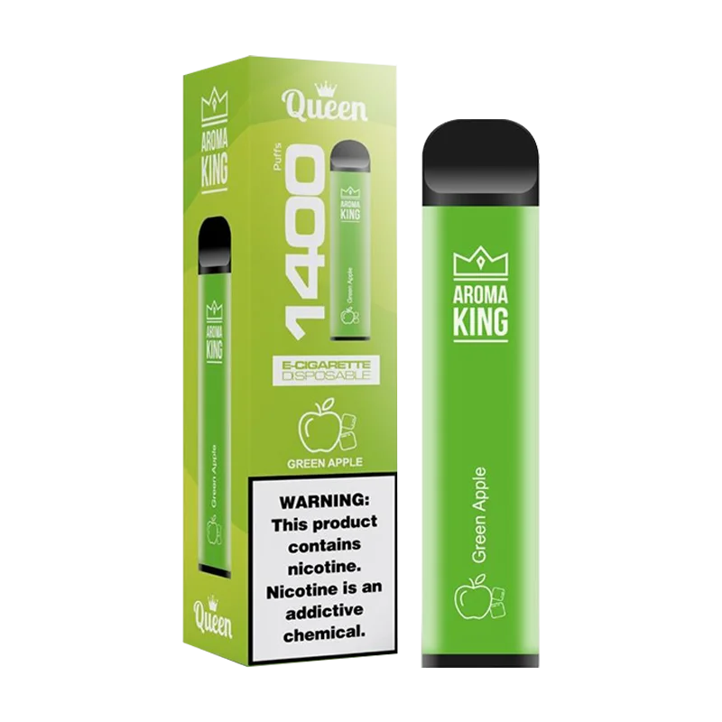 Product Variant Image Of Green Apple Aroma King Queen Disposable Vape Product Variant Image Of Green Apple Aroma King Queen Disposable Vape