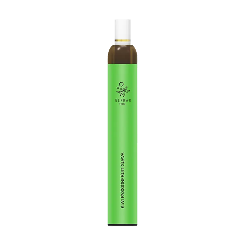 Product Variant Image Of Kiwi Passion Fruit Guava T600 Disposable Vape Device by Elf Bar Product Variant Image Of Kiwi Passion Fruit Guava T600 Disposable Vape Device by Elf Bar