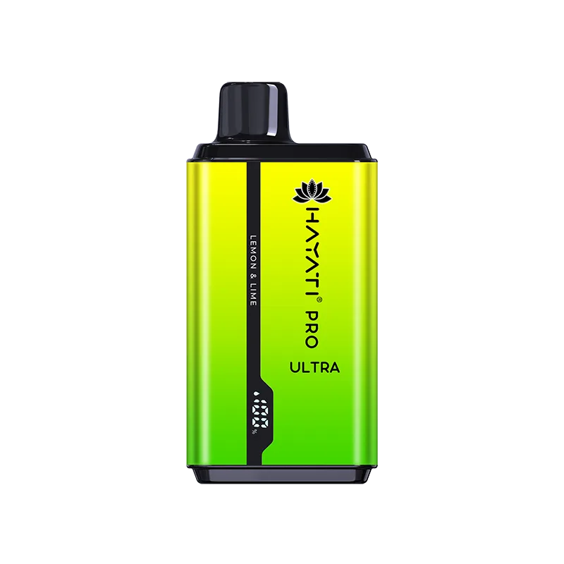 Product Variant Image Of Lemon Lime Hayati Pro Ultra Dispsoable Vape 0mg Product Variant Image Of Lemon Lime Hayati Pro Ultra Dispsoable Vape 0mg