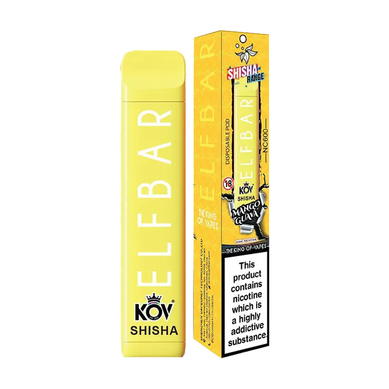 Product Variant Image Of Mango Guava NC 600 Shisha Disposable Vape Device by Elf Bar Product Variant Image Of Mango Guava NC 600 Shisha Disposable Vape Device by Elf Bar