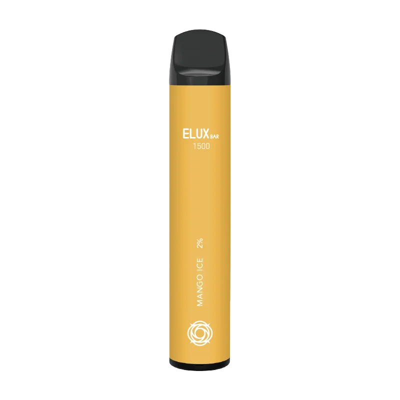 Product Variant Image Of Mango Ice Elux Bar 1500 Disposable Vape Product Variant Image Of Mango Ice Elux Bar 1500 Disposable Vape