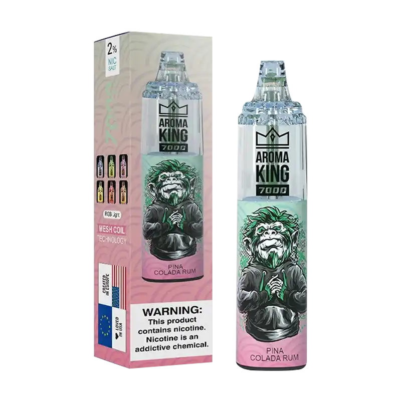 Product Variant Image Of Pina Colada Rum Tornado 7000 Disposable Vape by Aroma King Product Variant Image Of Pina Colada Rum Tornado 7000 Disposable Vape by Aroma King