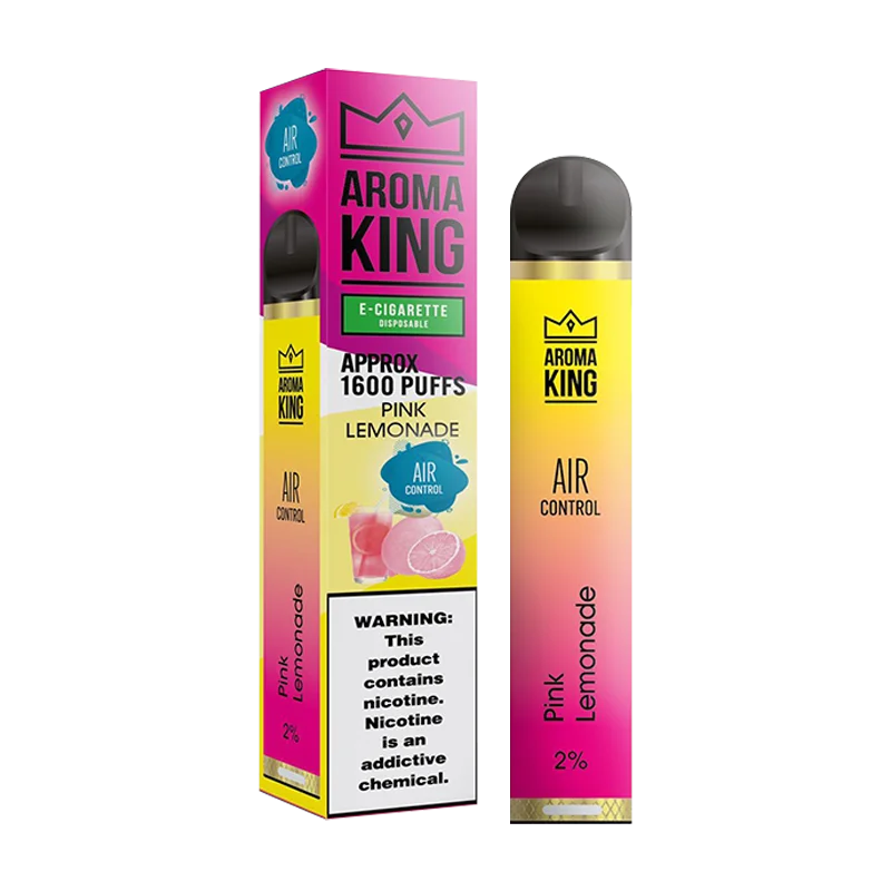 Product Variant Image Of Pink Lemonade Aroma King Air Control Disposable Vape Product Variant Image Of Pink Lemonade Aroma King Air Control Disposable Vape
