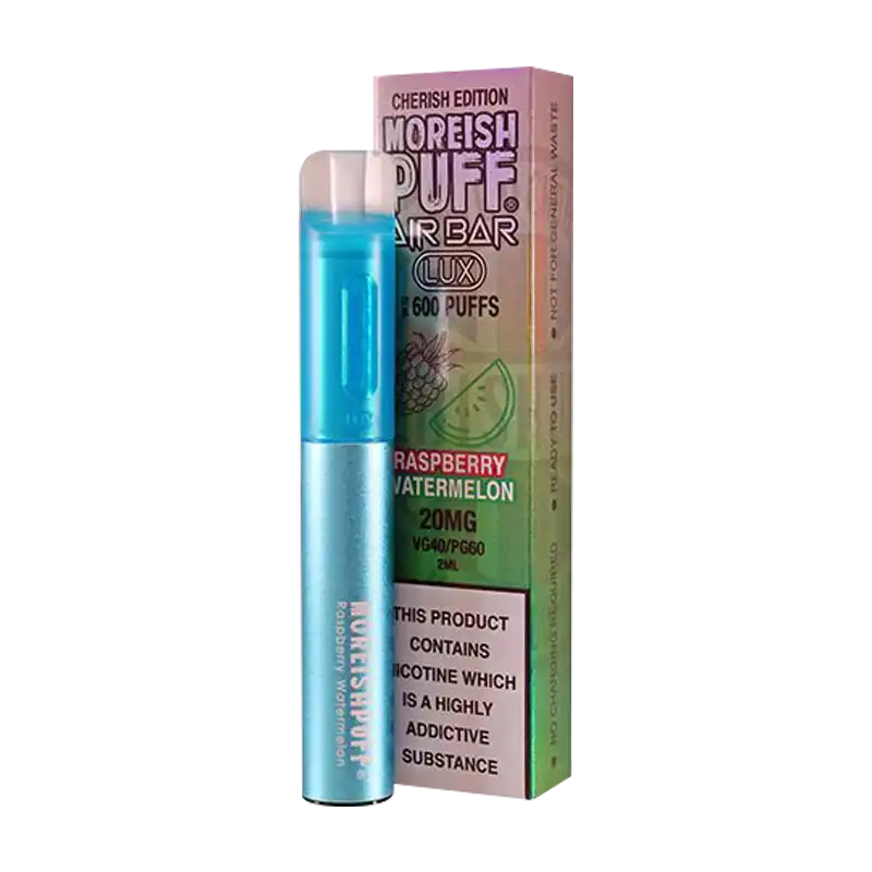 Product Variant Image Of Raspberry Lemonade Air Bar Lux Disposable Pod by Moreish Puff Product Variant Image Of Raspberry Lemonade Air Bar Lux Disposable Pod by Moreish Puff