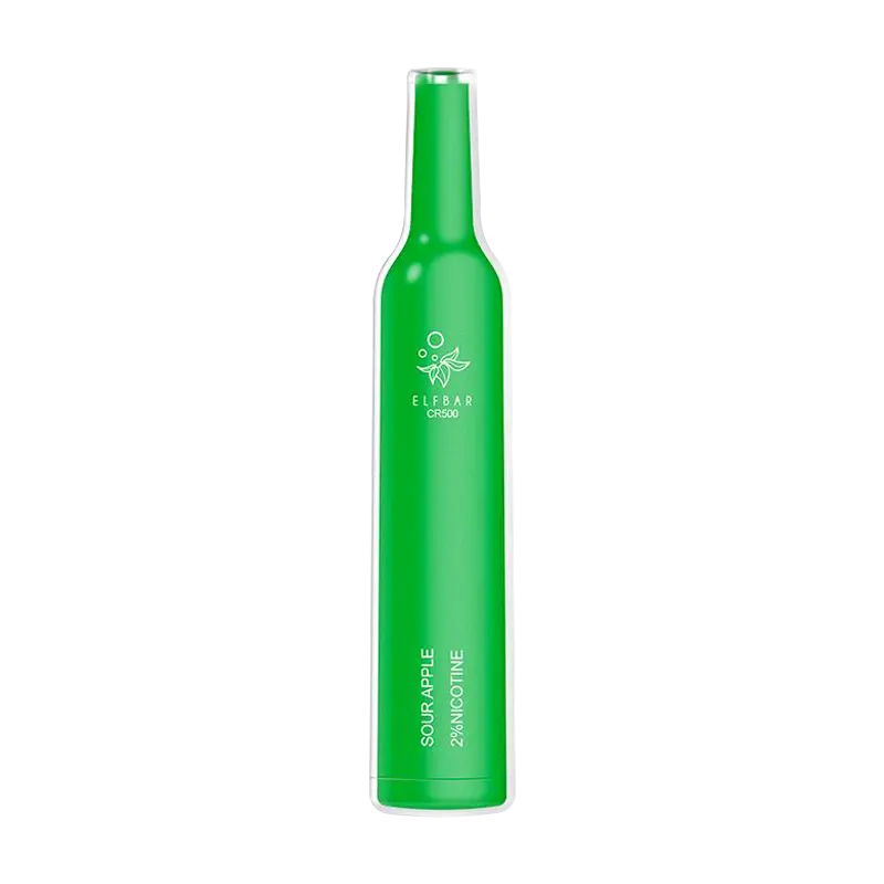 Product Variant Image Of Sour Apple Elf Bar CR500 Disposable Vape Device by Elf Bar Product Variant Image Of Sour Apple Elf Bar CR500 Disposable Vape Device by Elf Bar