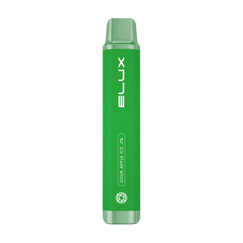 Product Variant Image Of Sour Apple Ice Pro 600 Disposable Vape by Elux Product Variant Image Of Sour Apple Ice Pro 600 Disposable Vape by Elux