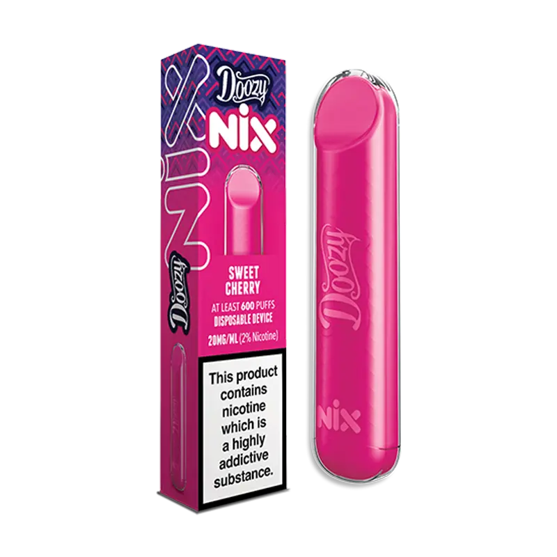 Product Variant Image Of Sweet Cherry Doozy Nix 0mg Disposable Vape by Doozy Vapes Product Variant Image Of Sweet Cherry Doozy Nix 0mg Disposable Vape by Doozy Vapes
