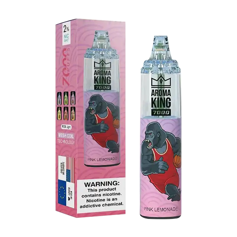 Product Image Of Pink Lemonade Tornado 7000 Disposable Vape by Aroma King Product Image Of Pink Lemonade Tornado 7000 Disposable Vape by Aroma King