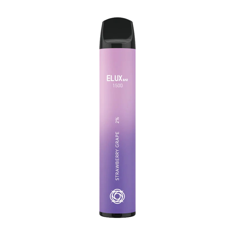 Product Image Of Strawberry Grape Elux Bar 1500 Disposable Vape Product Image Of Strawberry Grape Elux Bar 1500 Disposable Vape